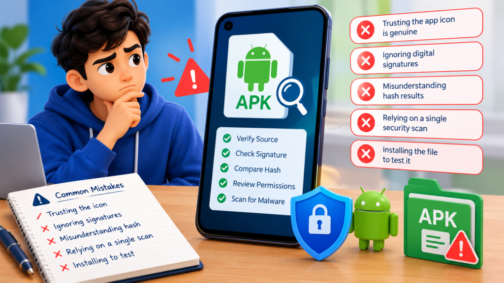 Common Mistakes to Avoid When Checking APK Files